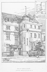 Bir Heykeltıraşın Stüdyosu için Tasarım, 1889 by English School